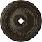 Ekena Millwork Viceroy Medallion (Canopies up to 4 7/8"), 35 1/8"OD x 4 7/8"ID x 2 1/2"P, Stone Hearth Crackle CM35VISHC - alternate 1